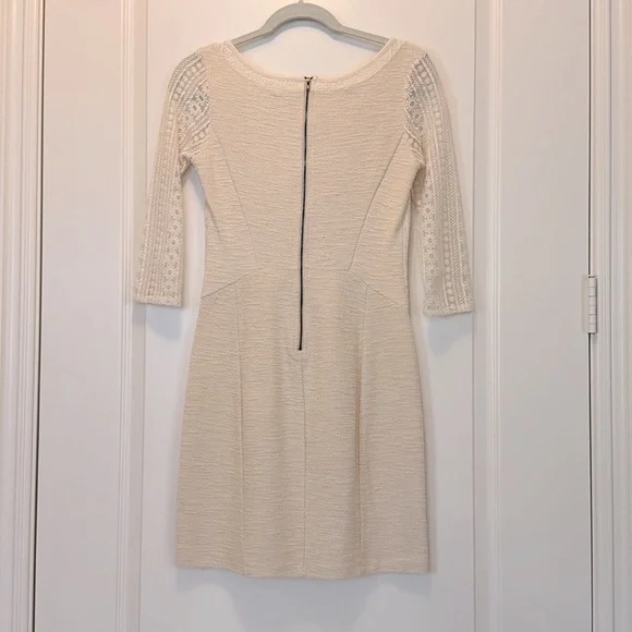 Anthropologie Bordeaux Floral Embroidered Mini Dress - Picture 9 of 15